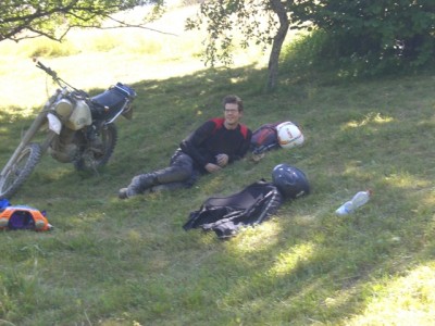 Ganz schön anstrengend mit den Jungs....JPG