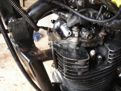 XT 500 Rahmen,Motor1.jpg